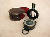 1950's MK 3 military prismatic compass by Henry Browne & Son.